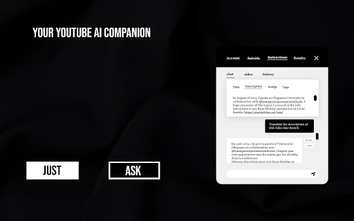 YouTubeScripter - Chrome Extension - AI Tool Ocean