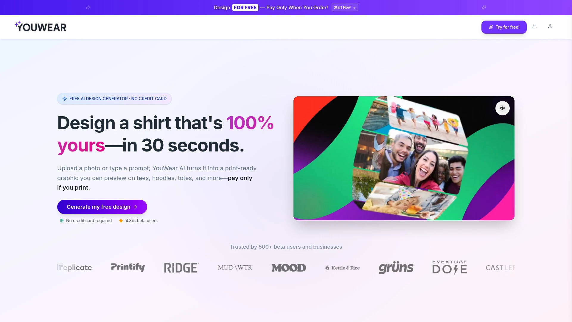 YouWear - AI Tool Ocean