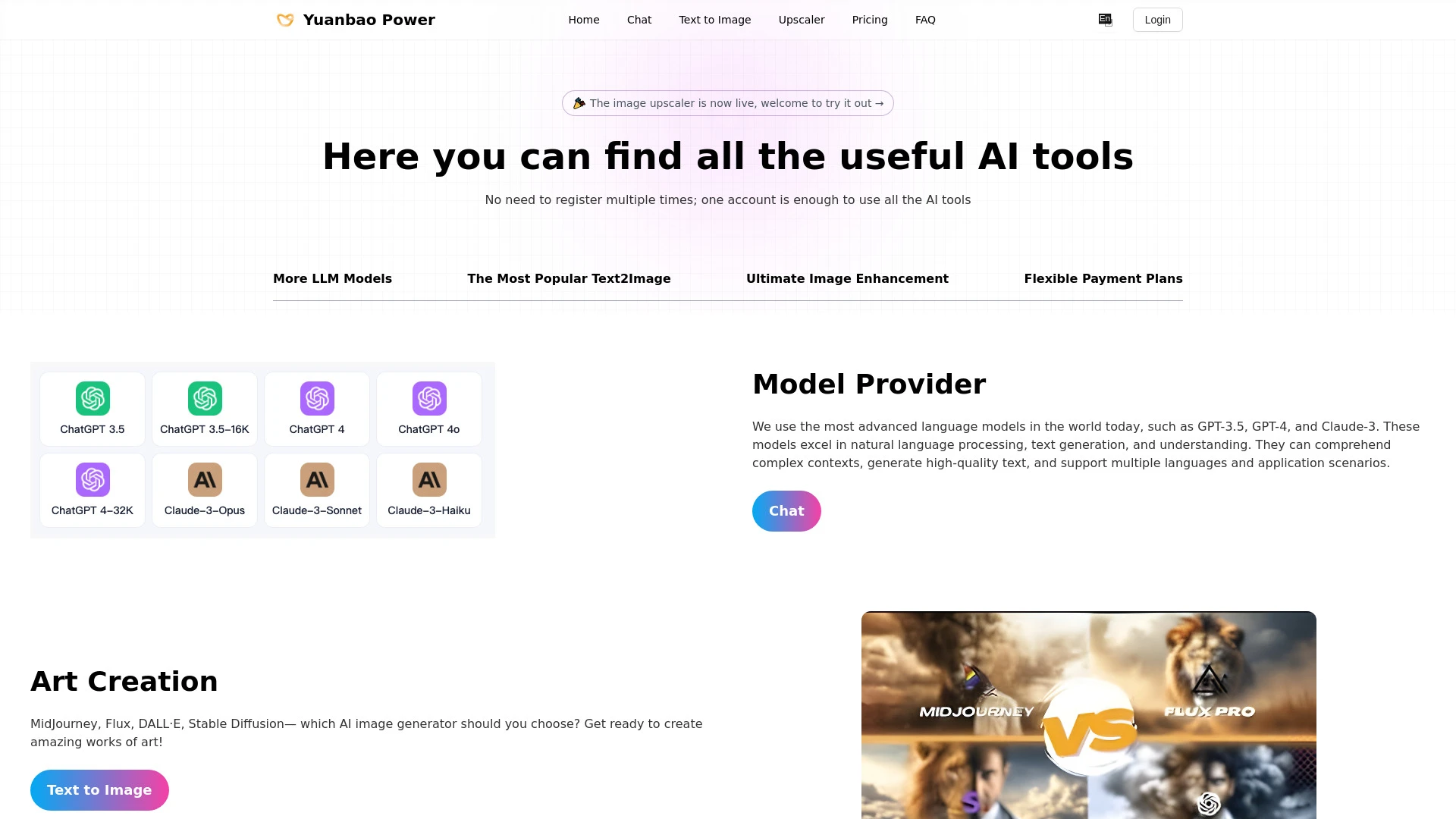 YuanbaoPower AI - AI Tool Ocean